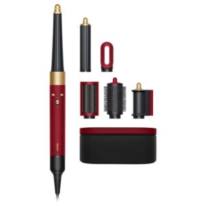 Airwrap I.D., long barrel, straight+wavy model HS08 Red velvet