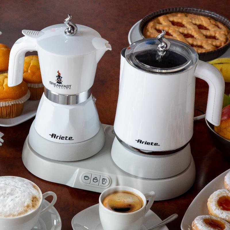 Breakfast Station 3 In 1 (Moka Pot, Kettle & Frother) - Image 2