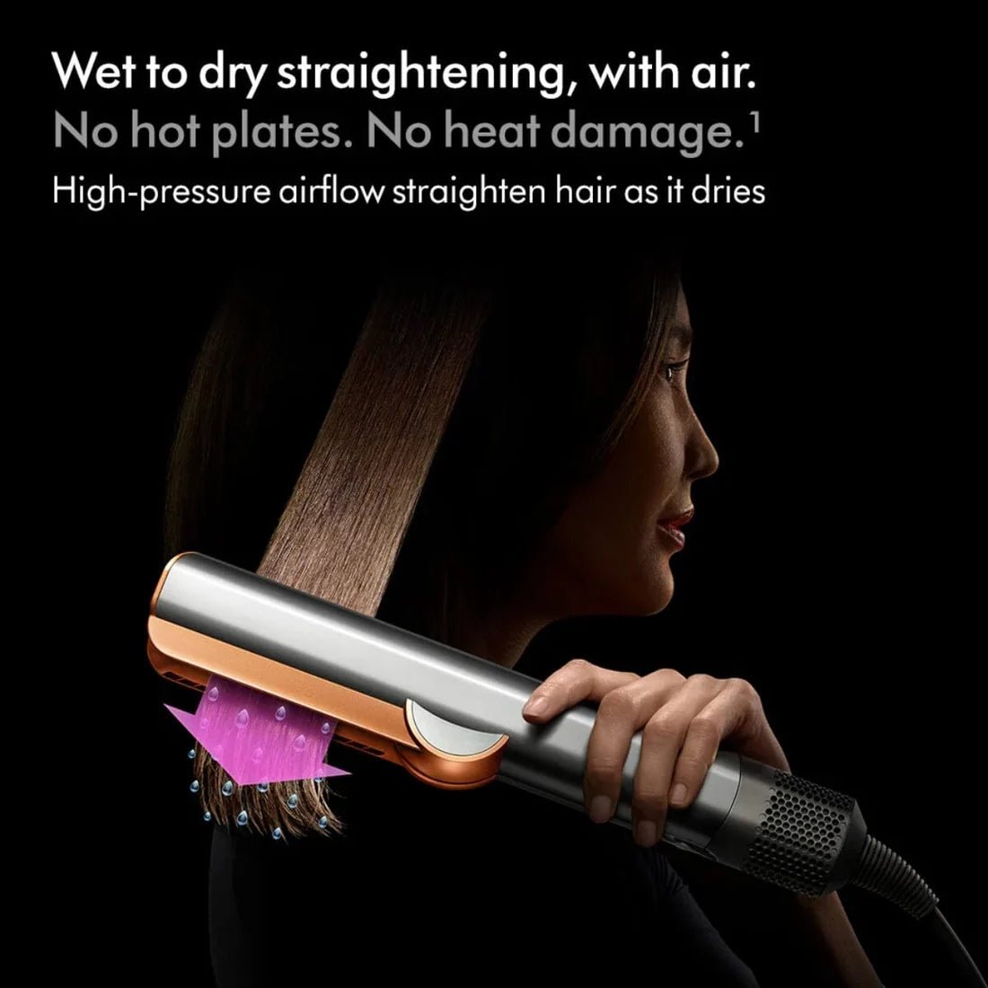 Dyson Airstrait™ Straightener Nickel Copper HT01 - Image 2